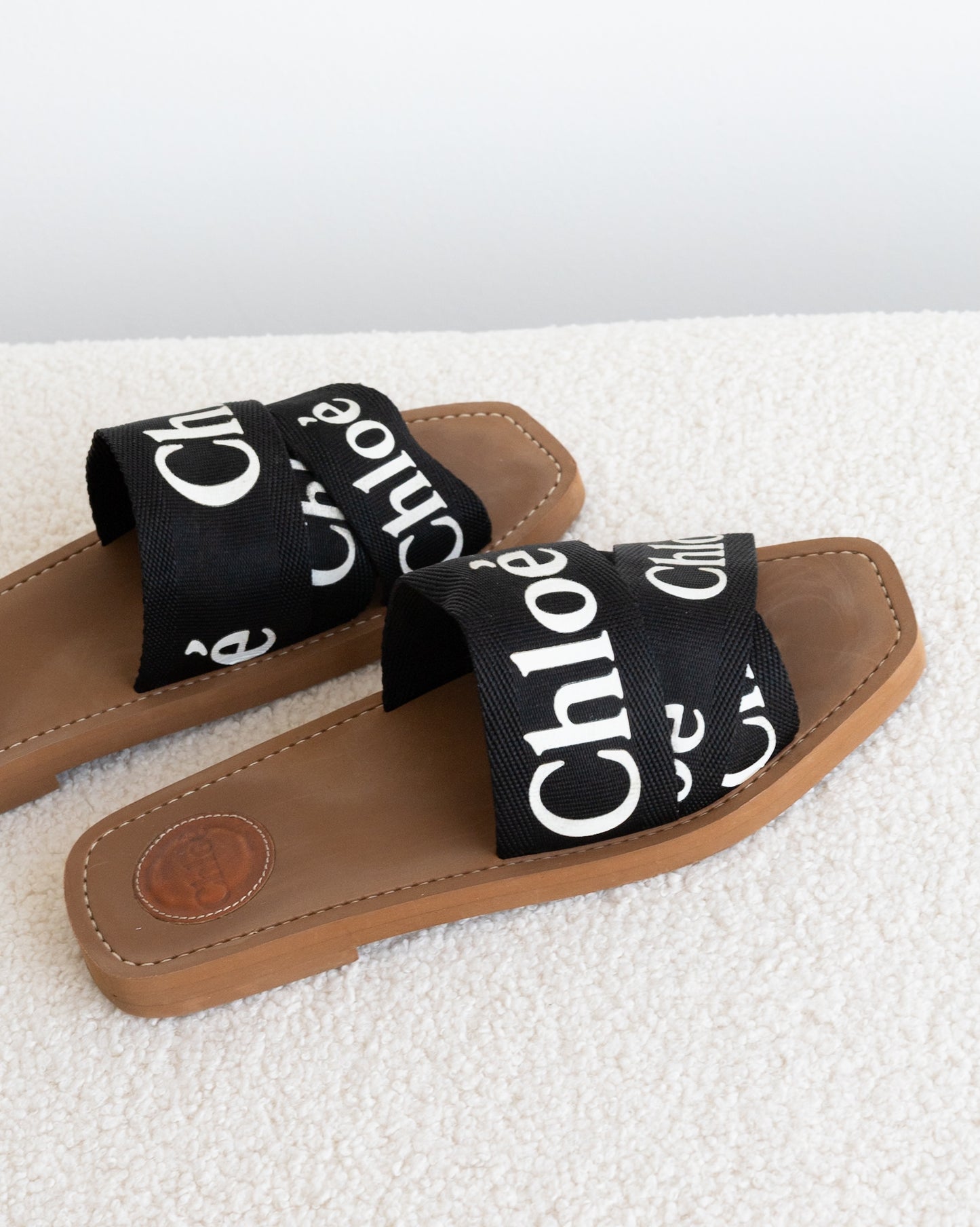 CHLOE Woody Sandals 38