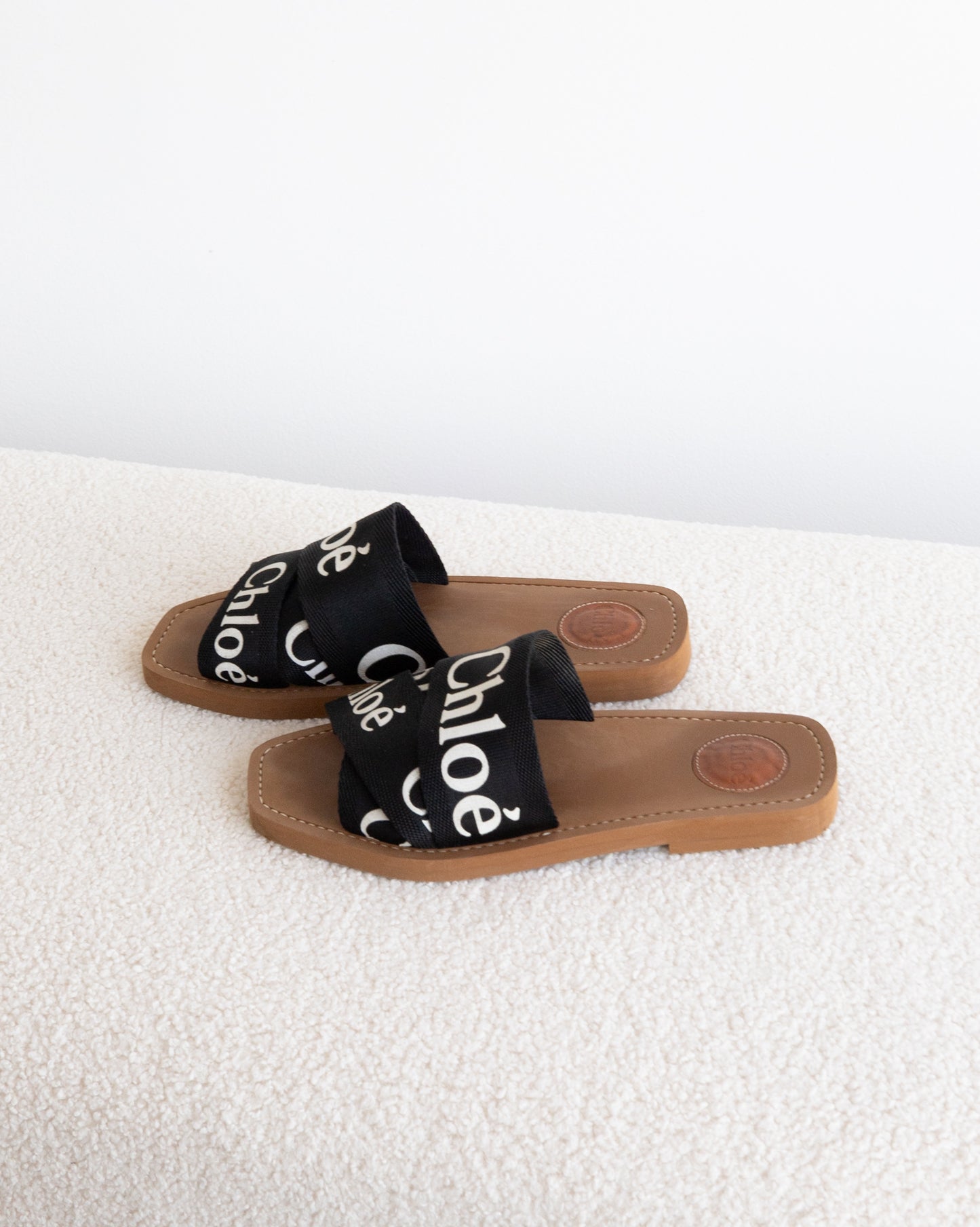 CHLOE Woody Sandals 38