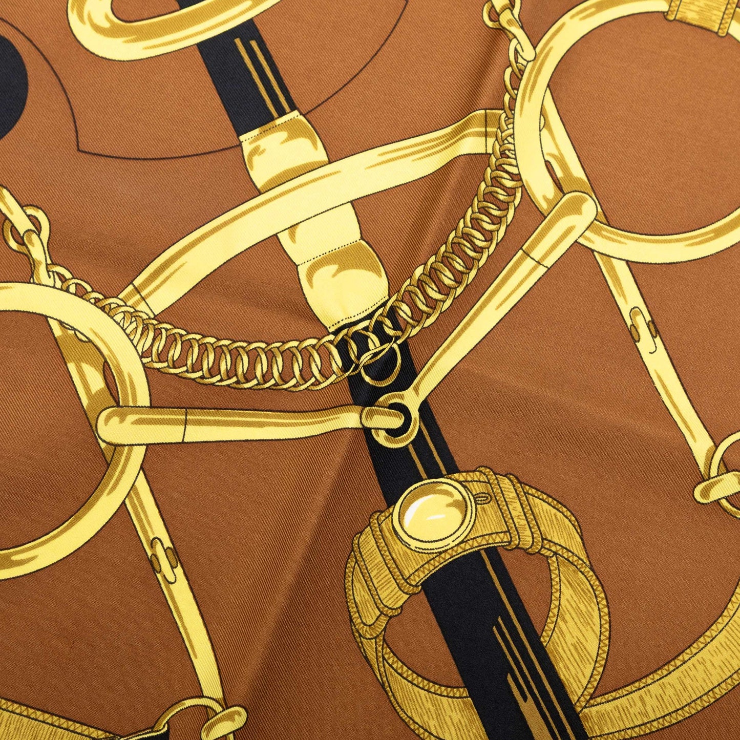 HERMÈS Eperon D'Or Silk 90