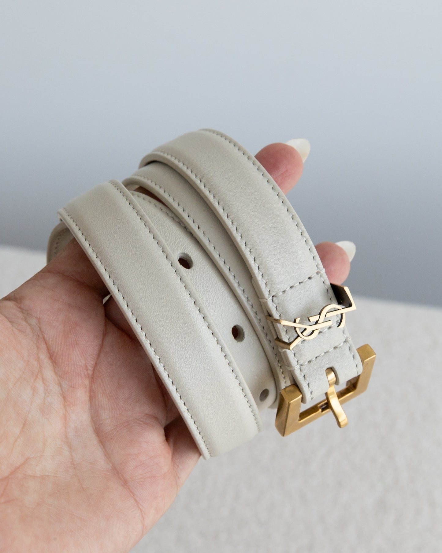 SAINT LAURENT Cassandre Belt