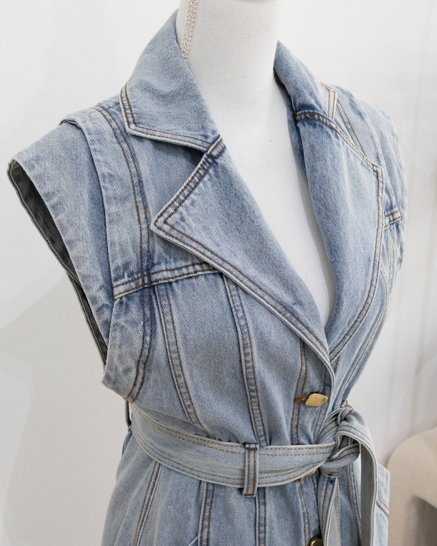 AJE Denim Dress 38