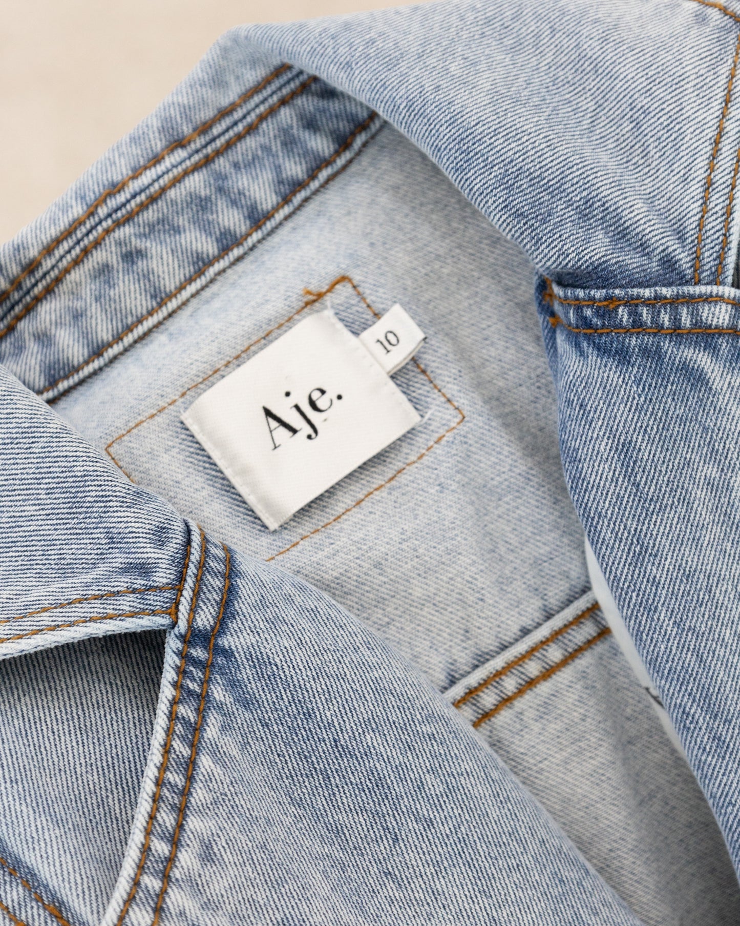 AJE Denim Dress 38
