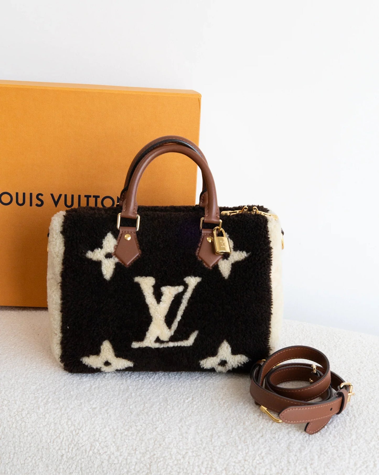 LOUIS VUITTON Speedy 25 Teddy