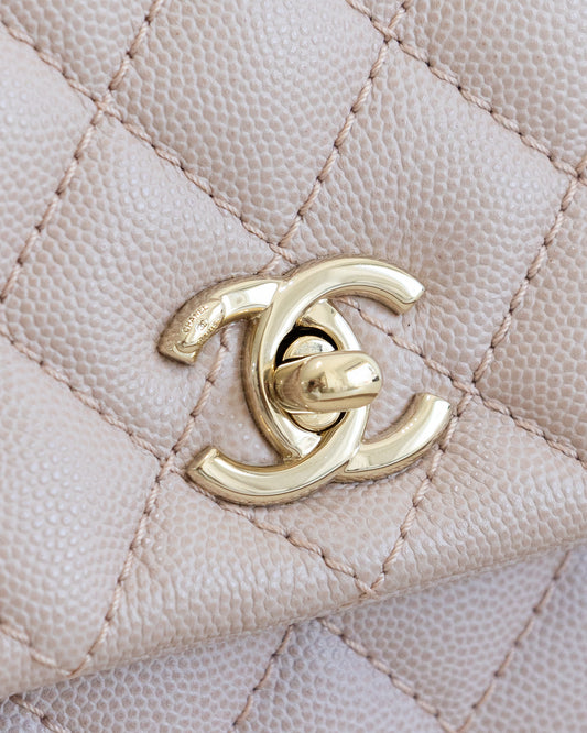 CHANEL Coco Top Handle Small