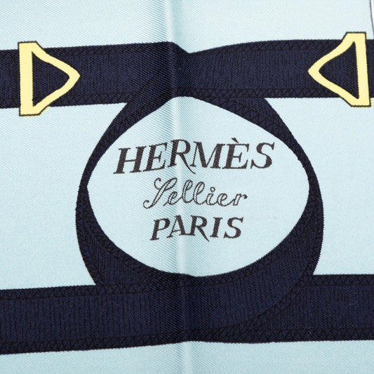 HERMÈS Eperon D'Or Scarf 90
