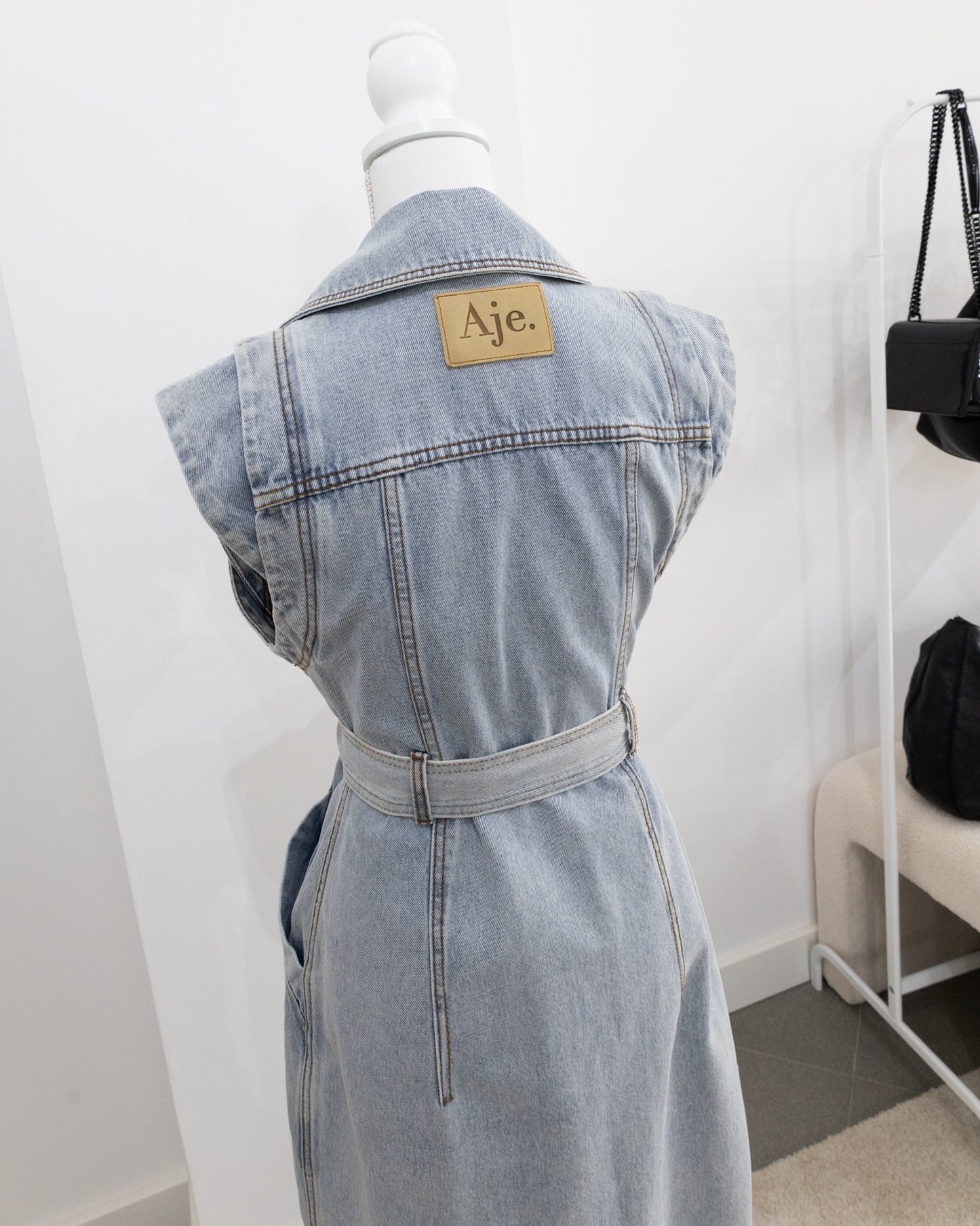 AJE Denim Dress 38