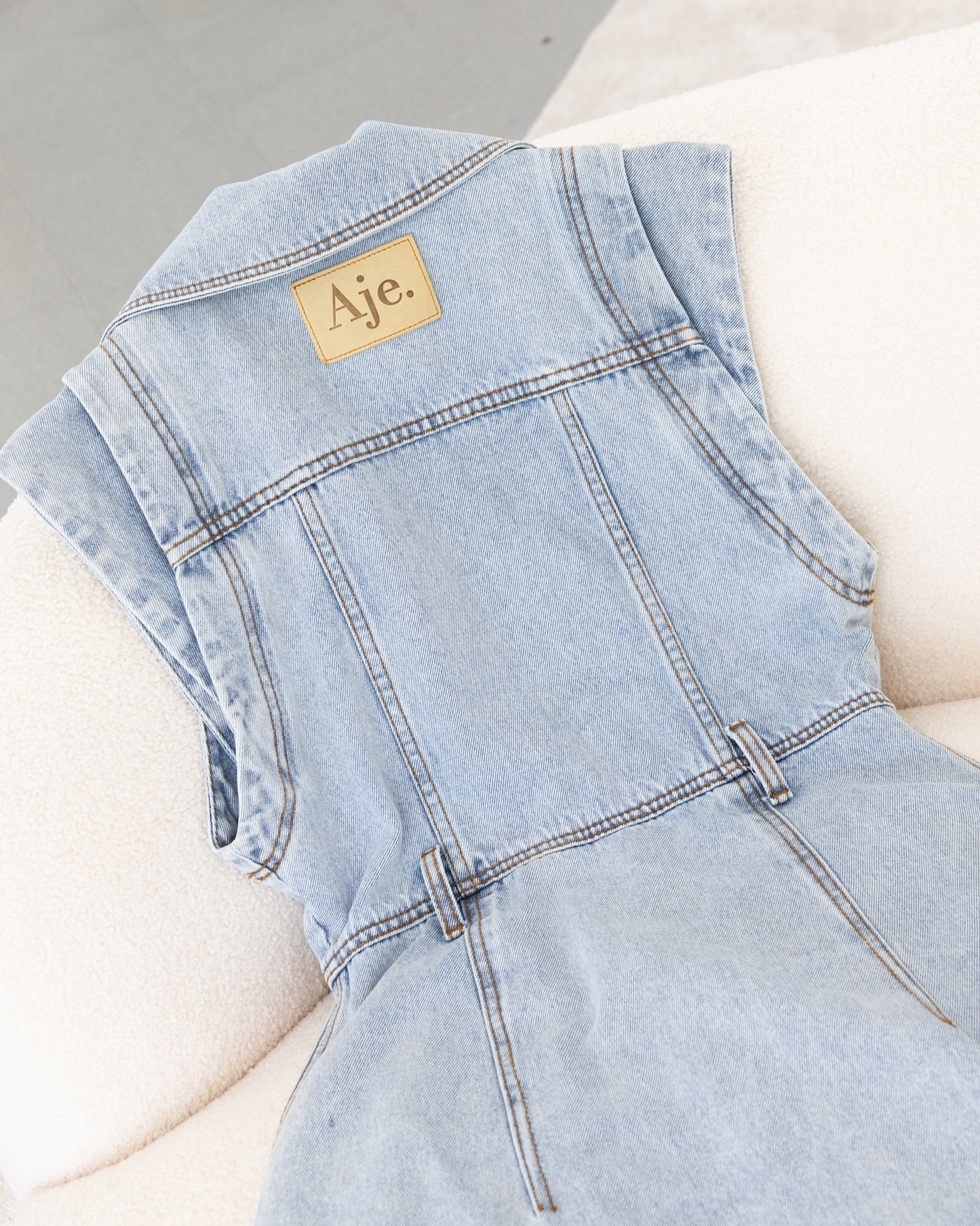 AJE Denim Dress 38