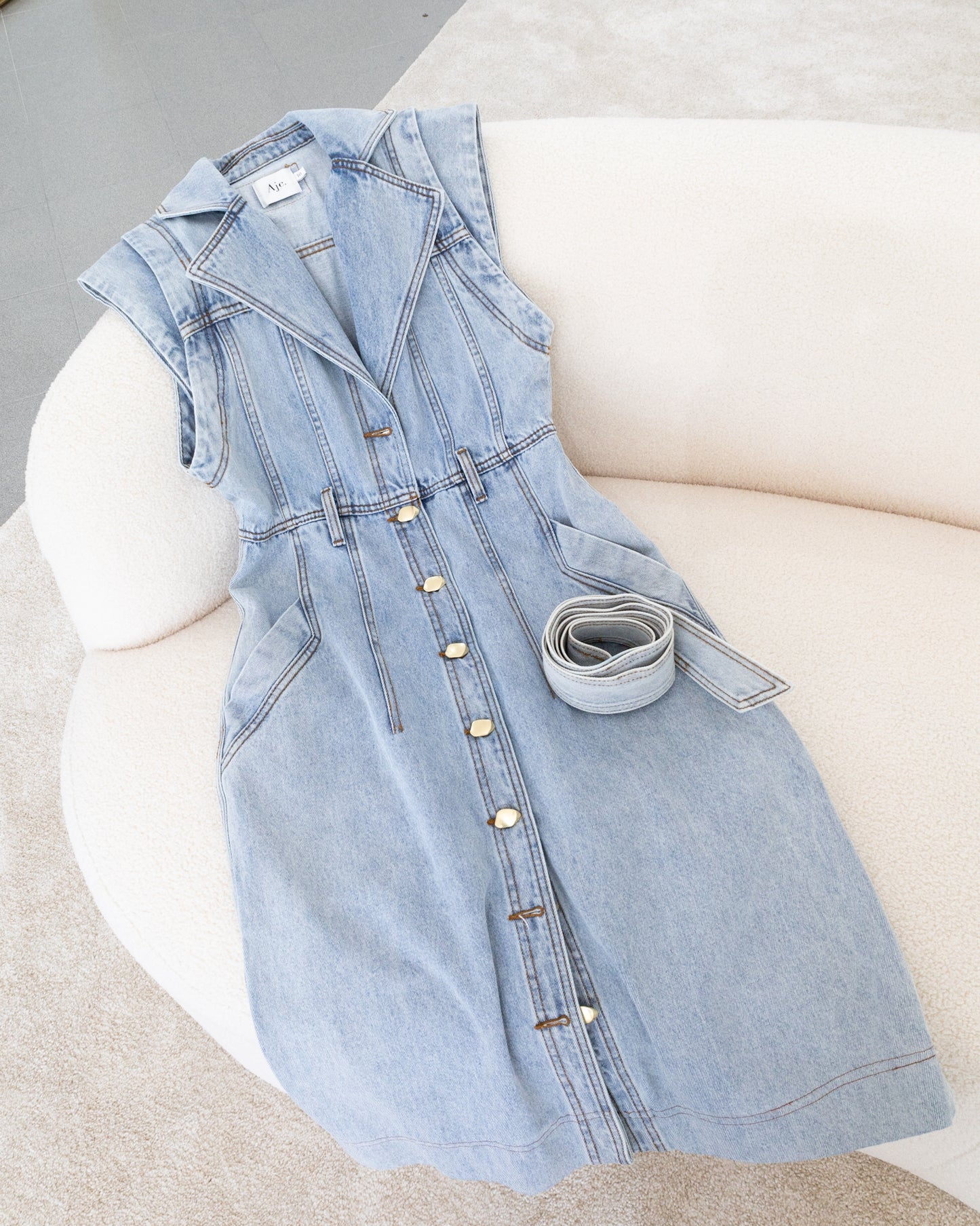 AJE Denim Dress 38