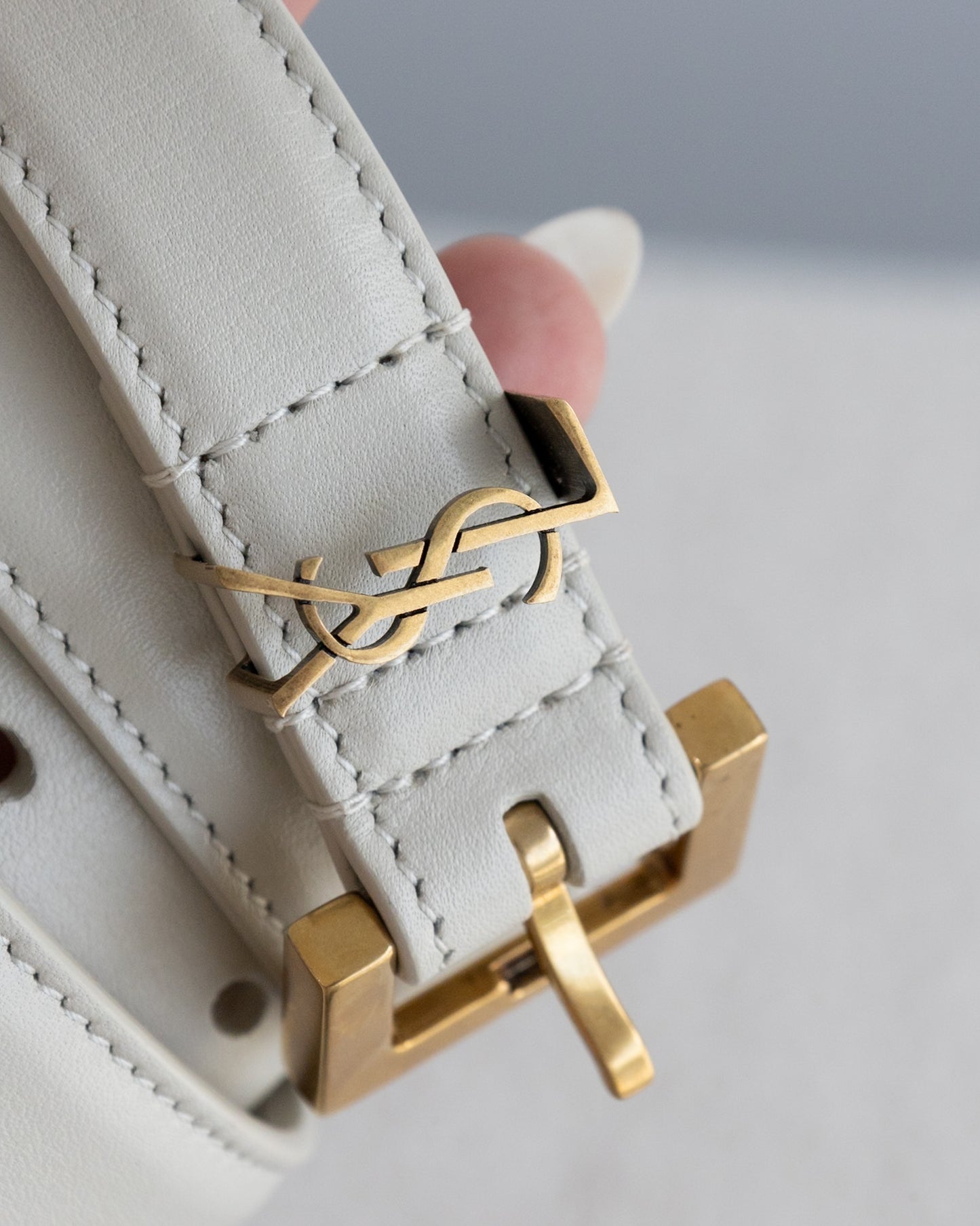 SAINT LAURENT Cassandre Belt