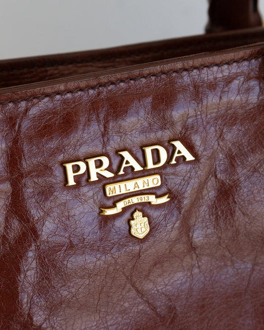 PRADA Shine Tote