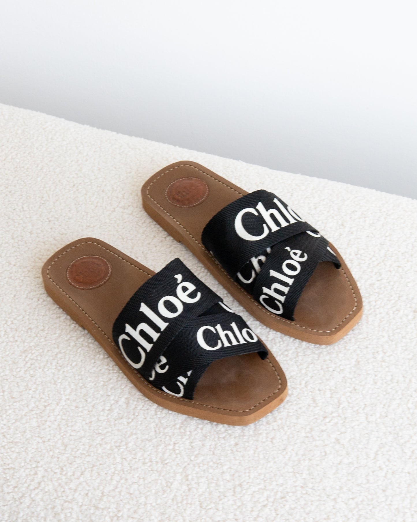 CHLOE Woody Sandals 38