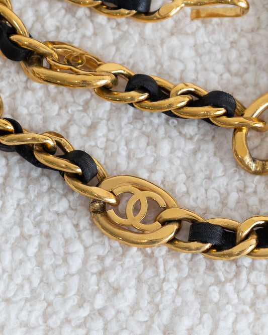 CHANEL Drop Chain Belt Vintage