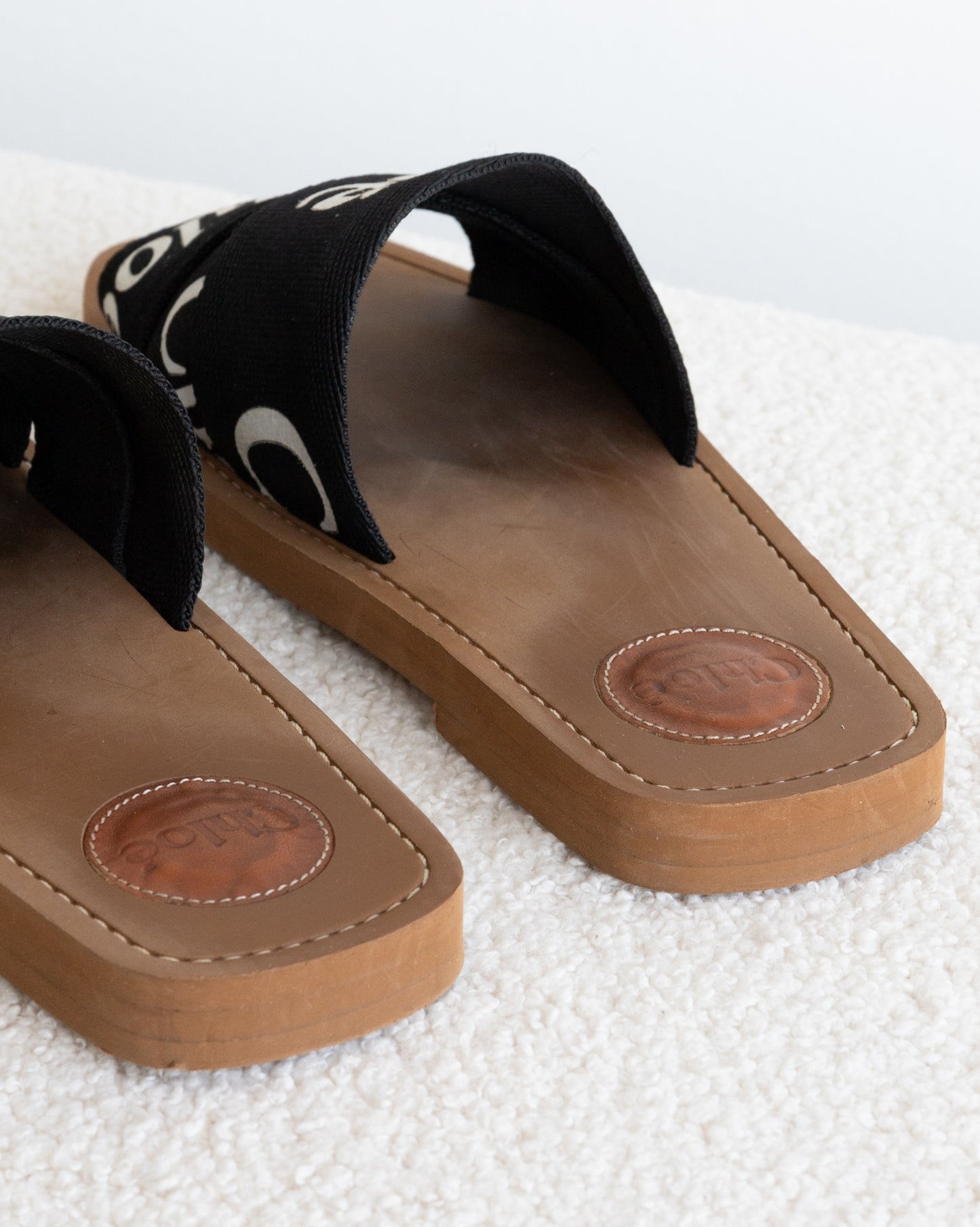 CHLOE Woody Sandals 38