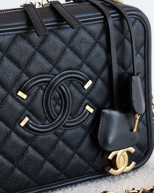 CHANEL Filigree Vanity Medium