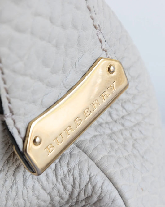 BURBERRY Tote Leather