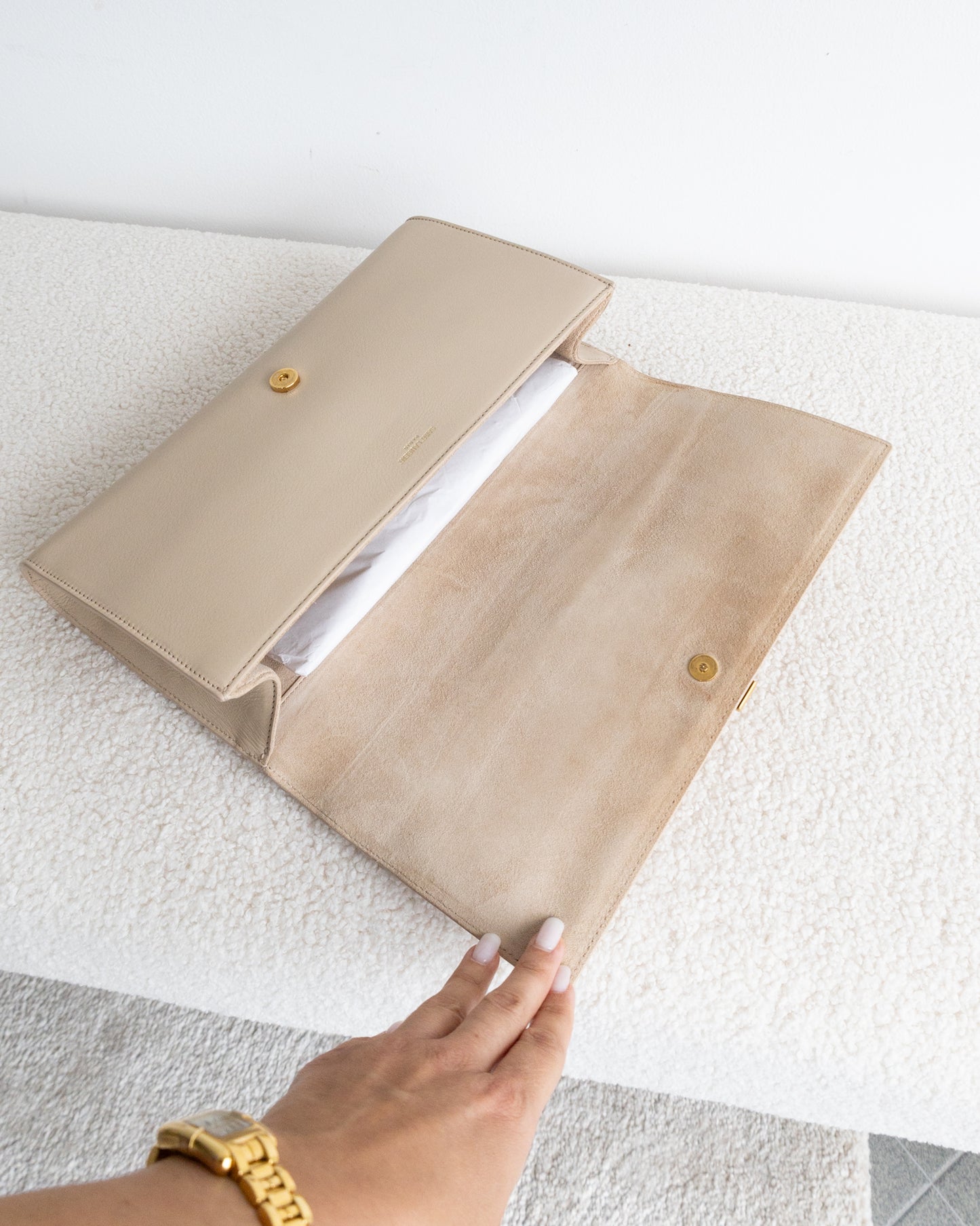 SAINT LAURENT Chyc Clutch