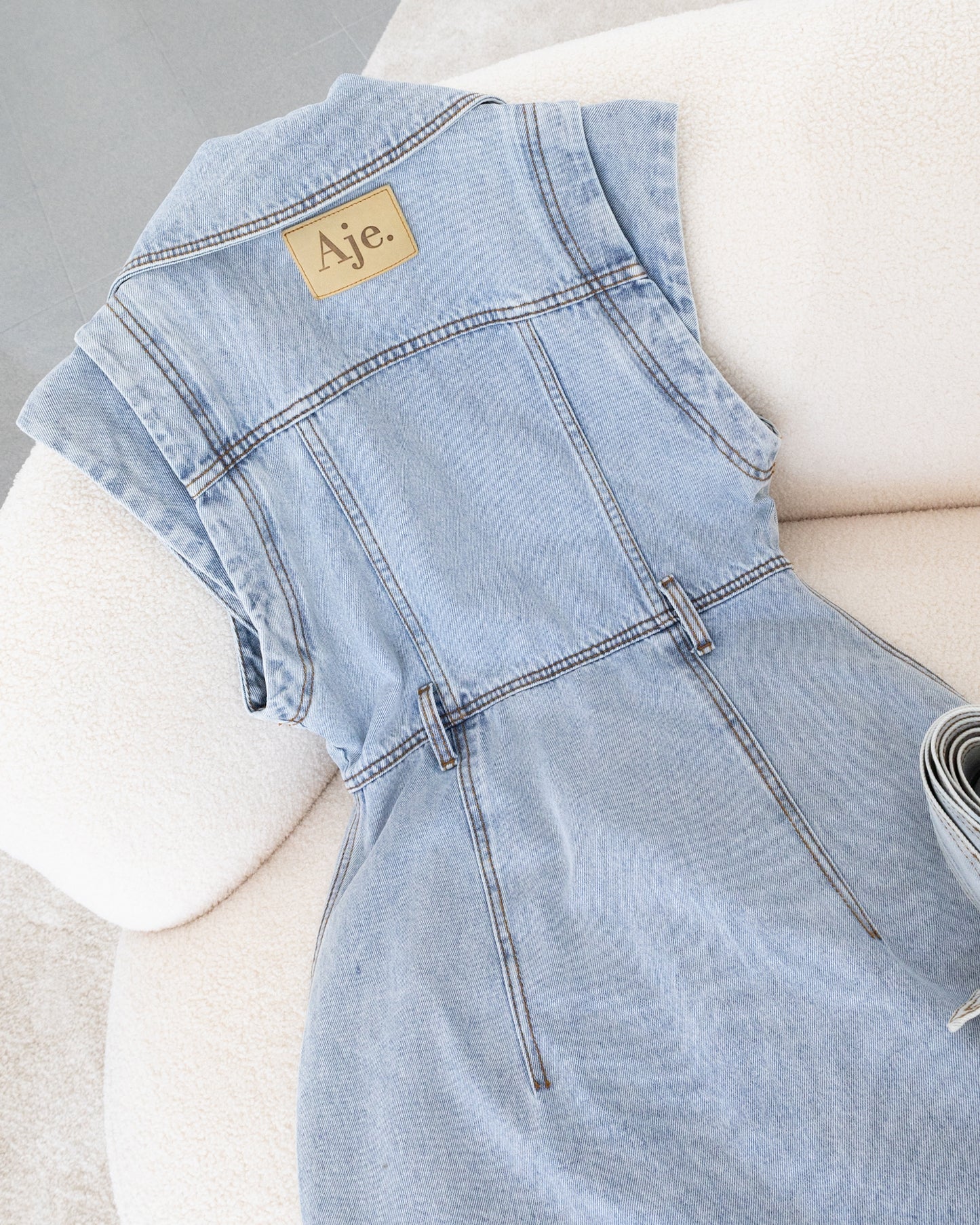 AJE Denim Dress 38