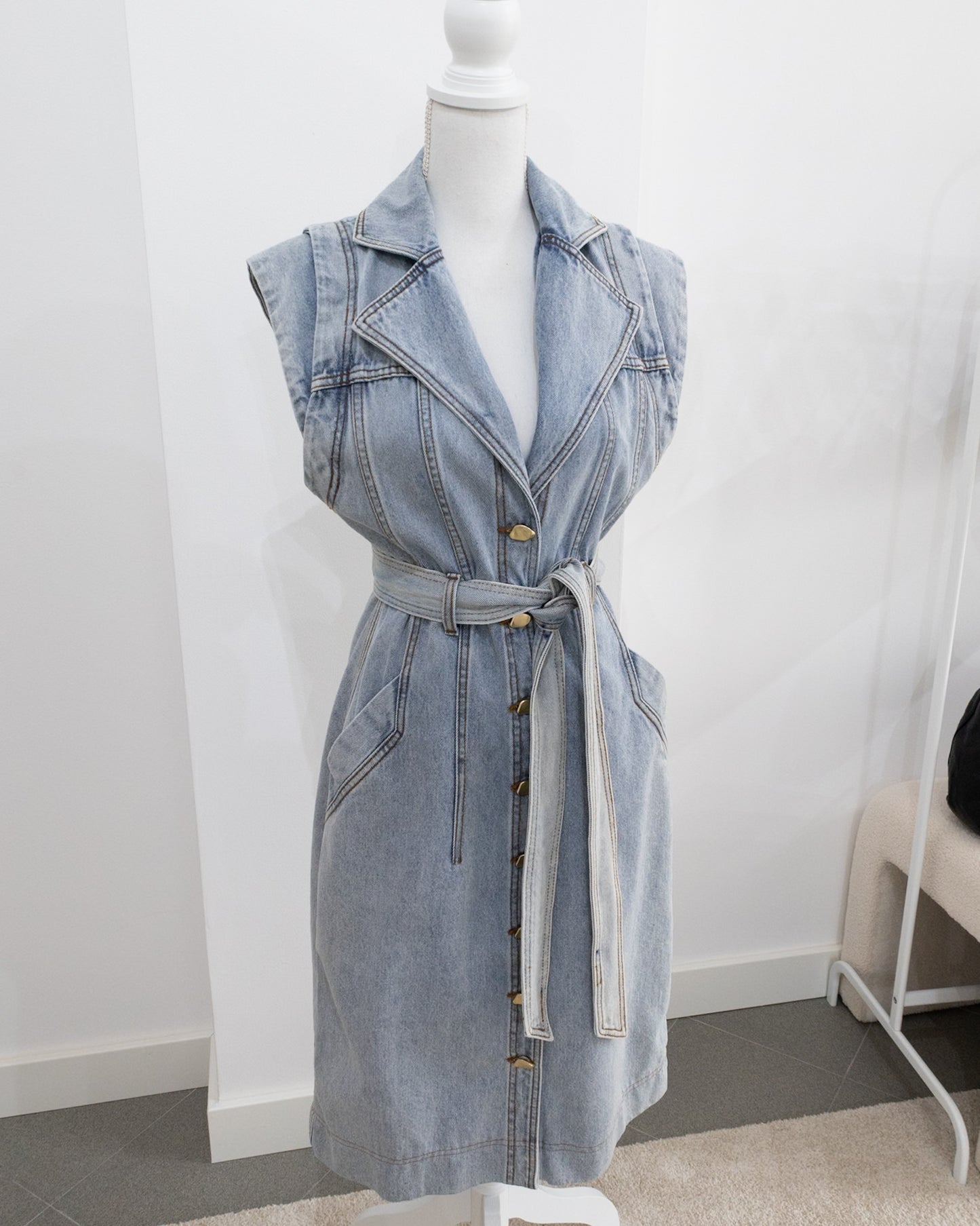 AJE Denim Dress 38