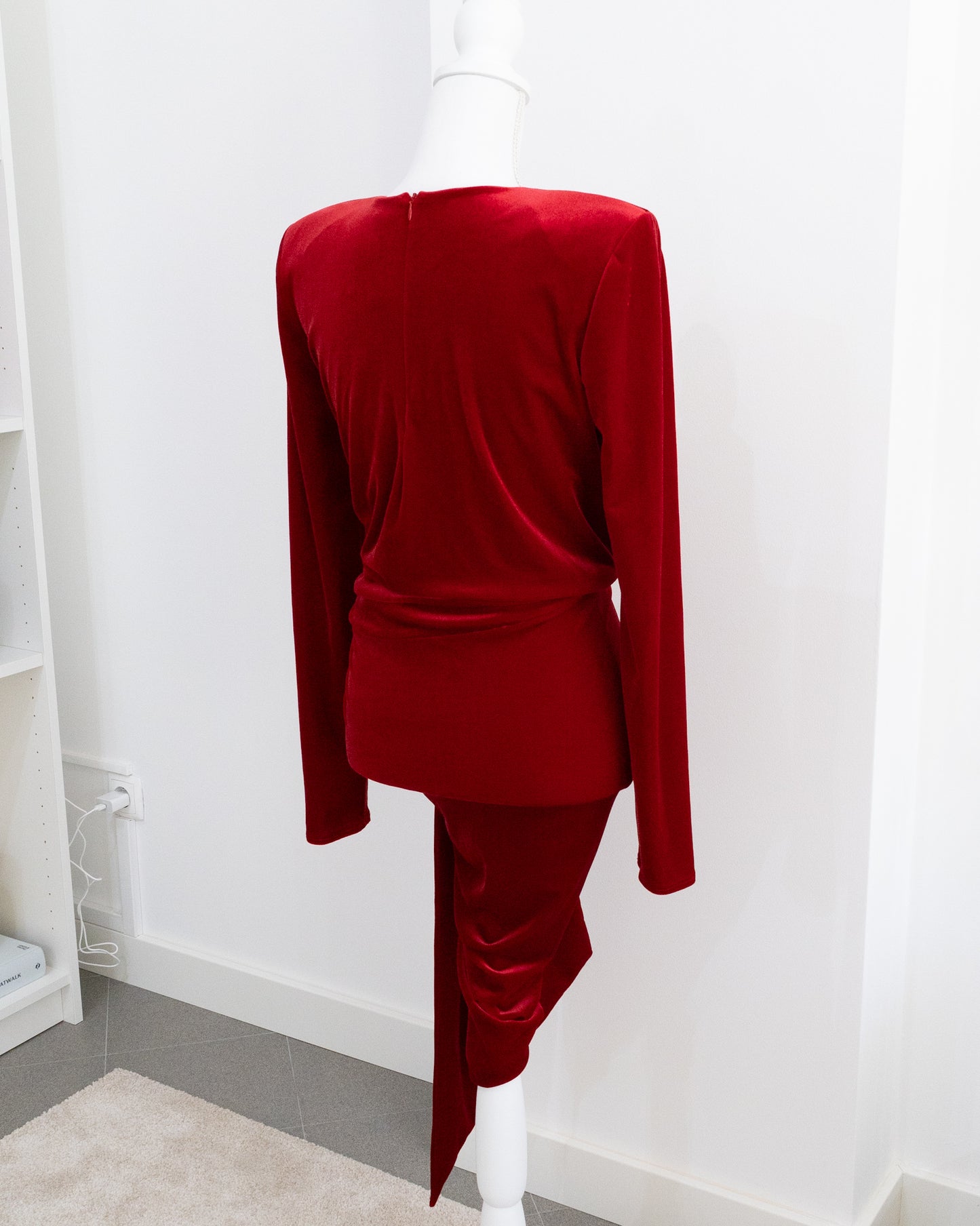 ALEXANDRE VAUTHIER Velvet Dress - THE VOG CLOSET