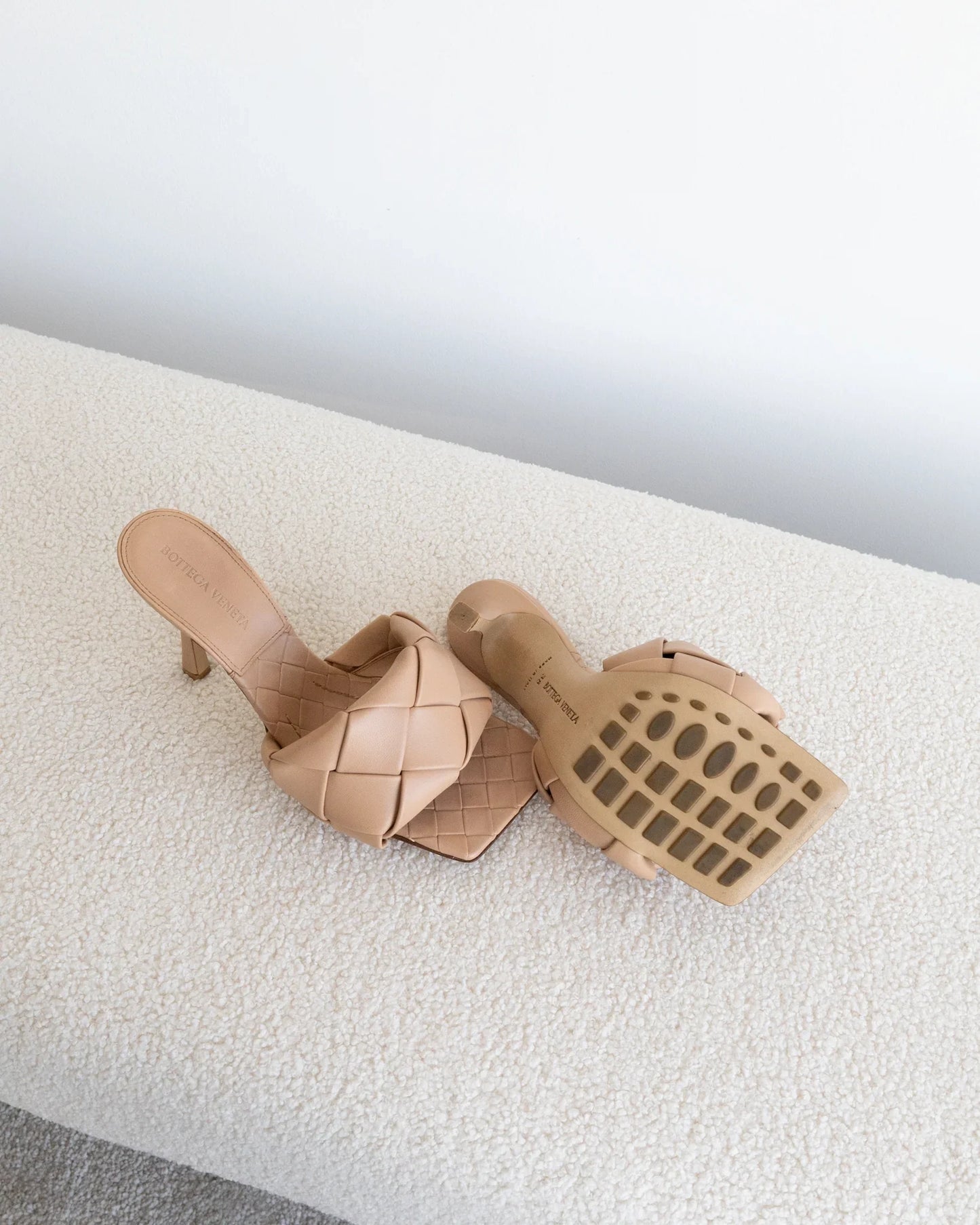 BOTTEGA VENETA Lido Mules 38 - THE VOG CLOSET