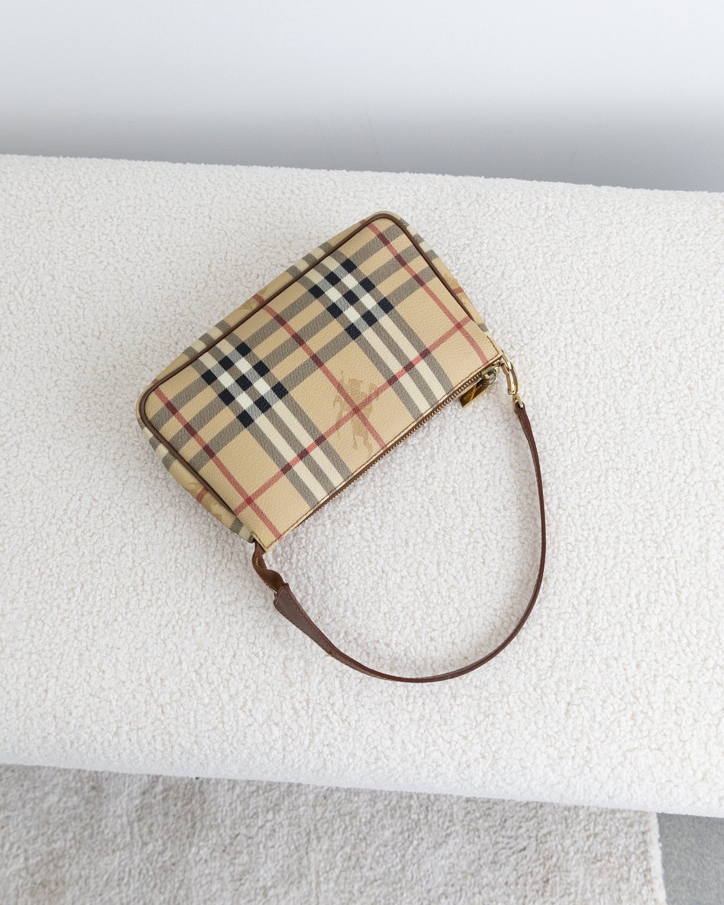BURBERRY Small Pochette - THE VOG CLOSET