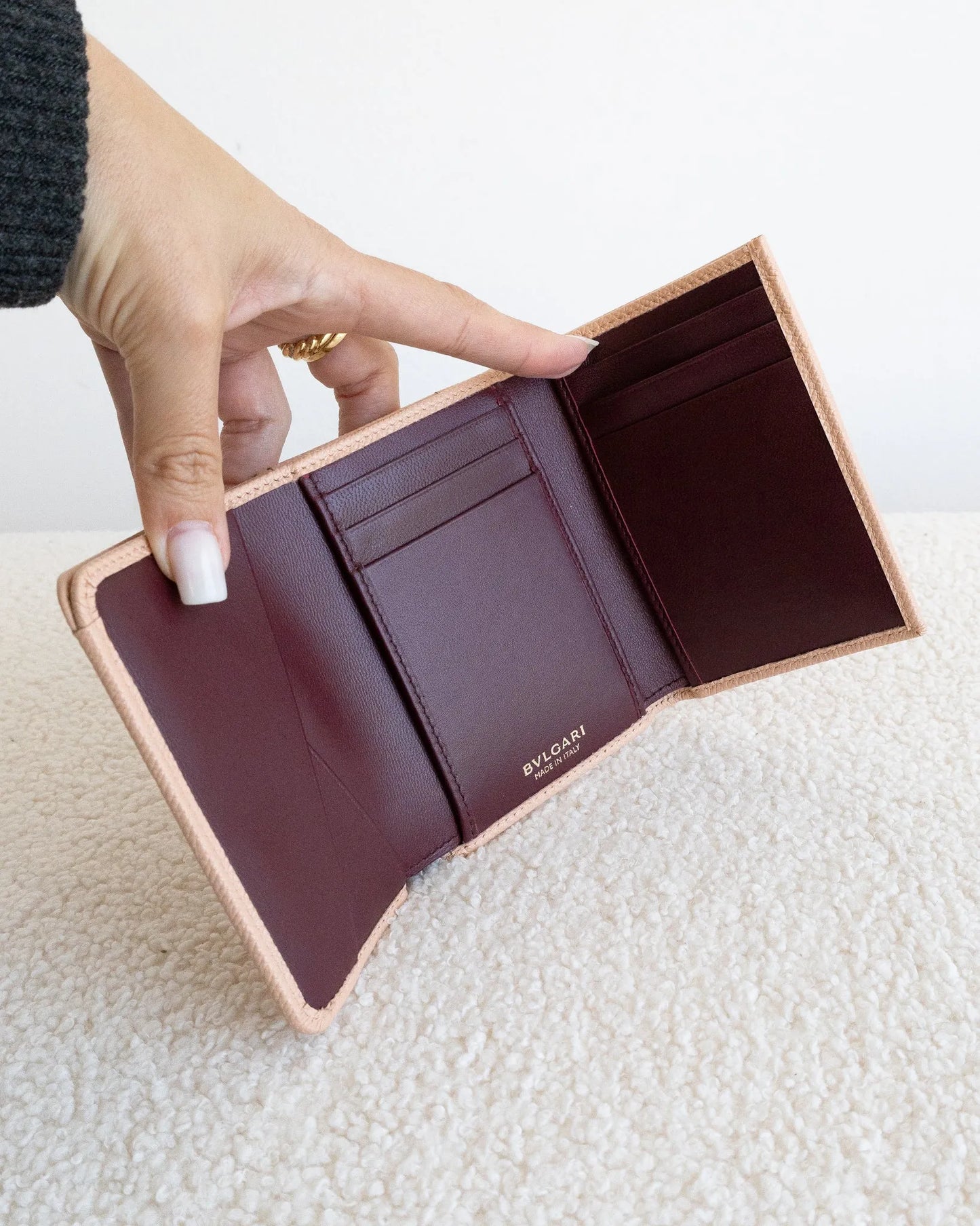 BVLGARI Clip Wallet - THE VOG CLOSET