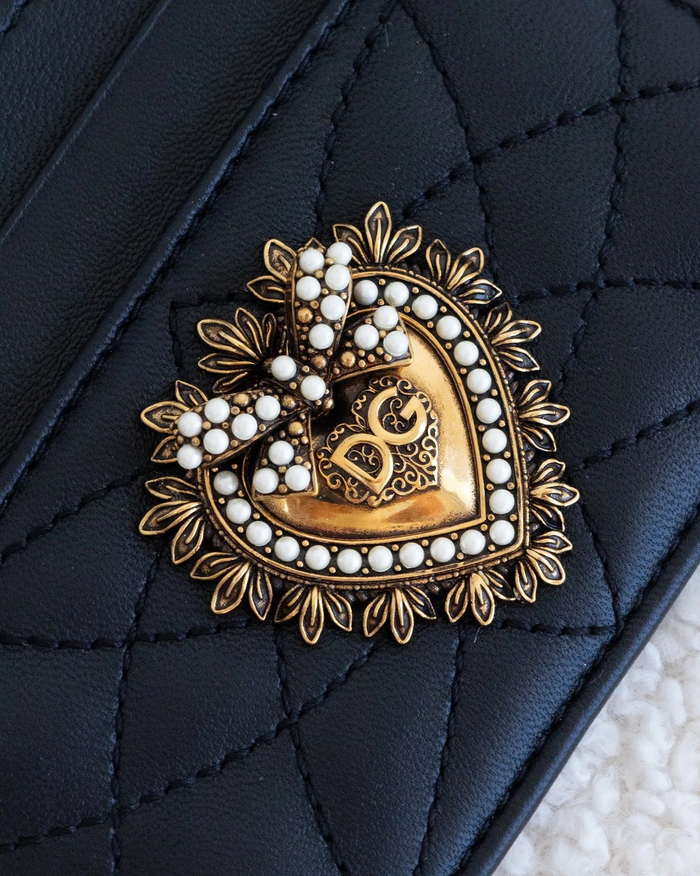 DOLCE GABBANA Devotion Card Holder - THE VOG CLOSET