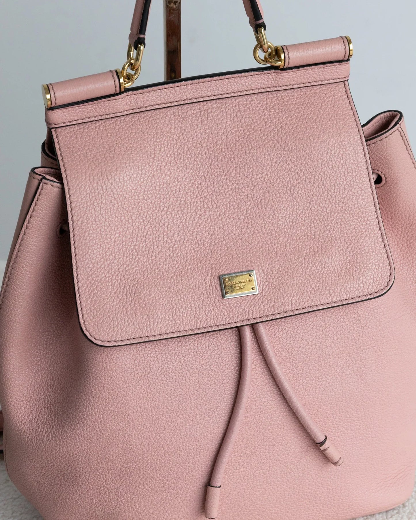 DOLCE GABBANA Sicily Backpack - THE VOG CLOSET