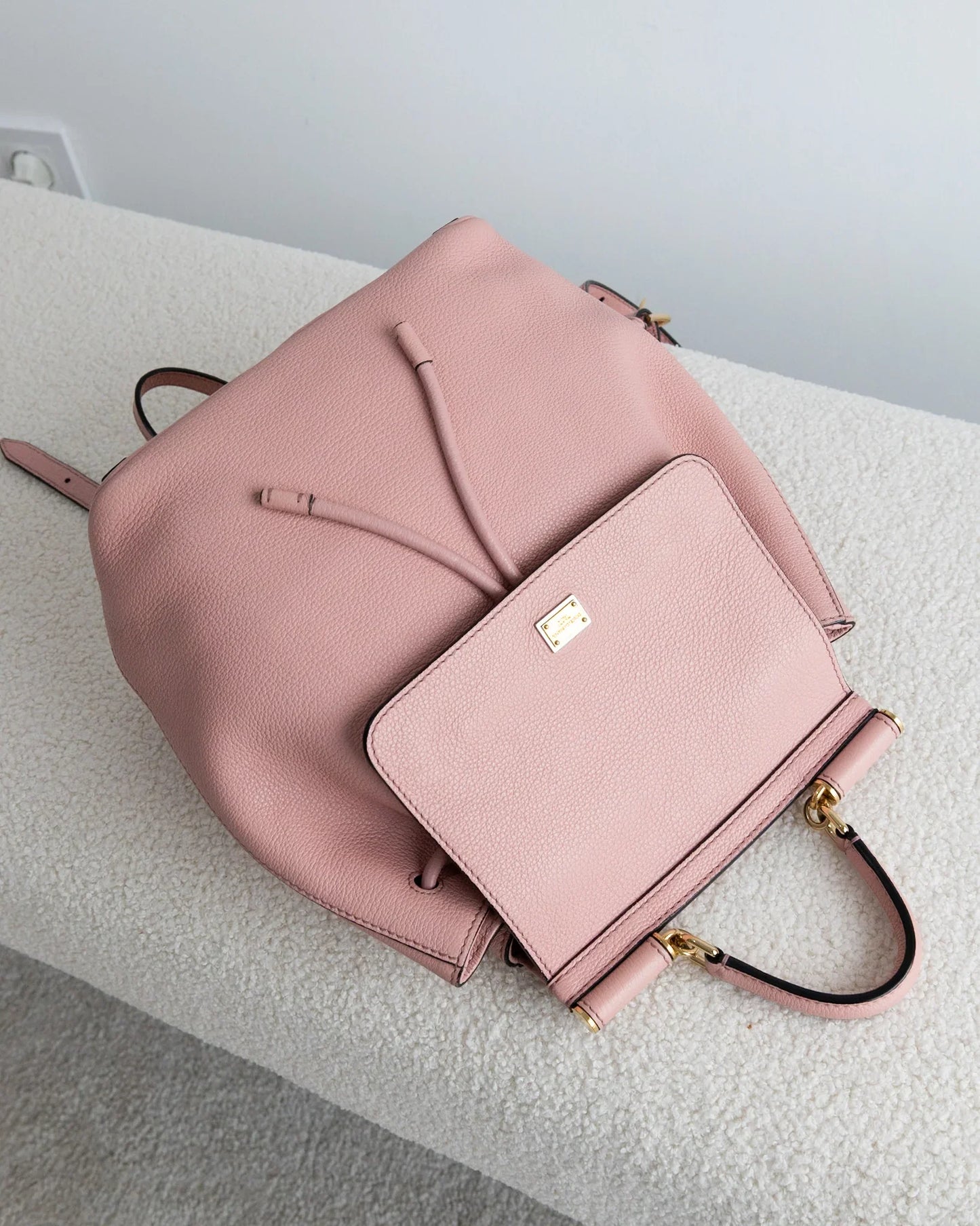 DOLCE GABBANA Sicily Backpack - THE VOG CLOSET