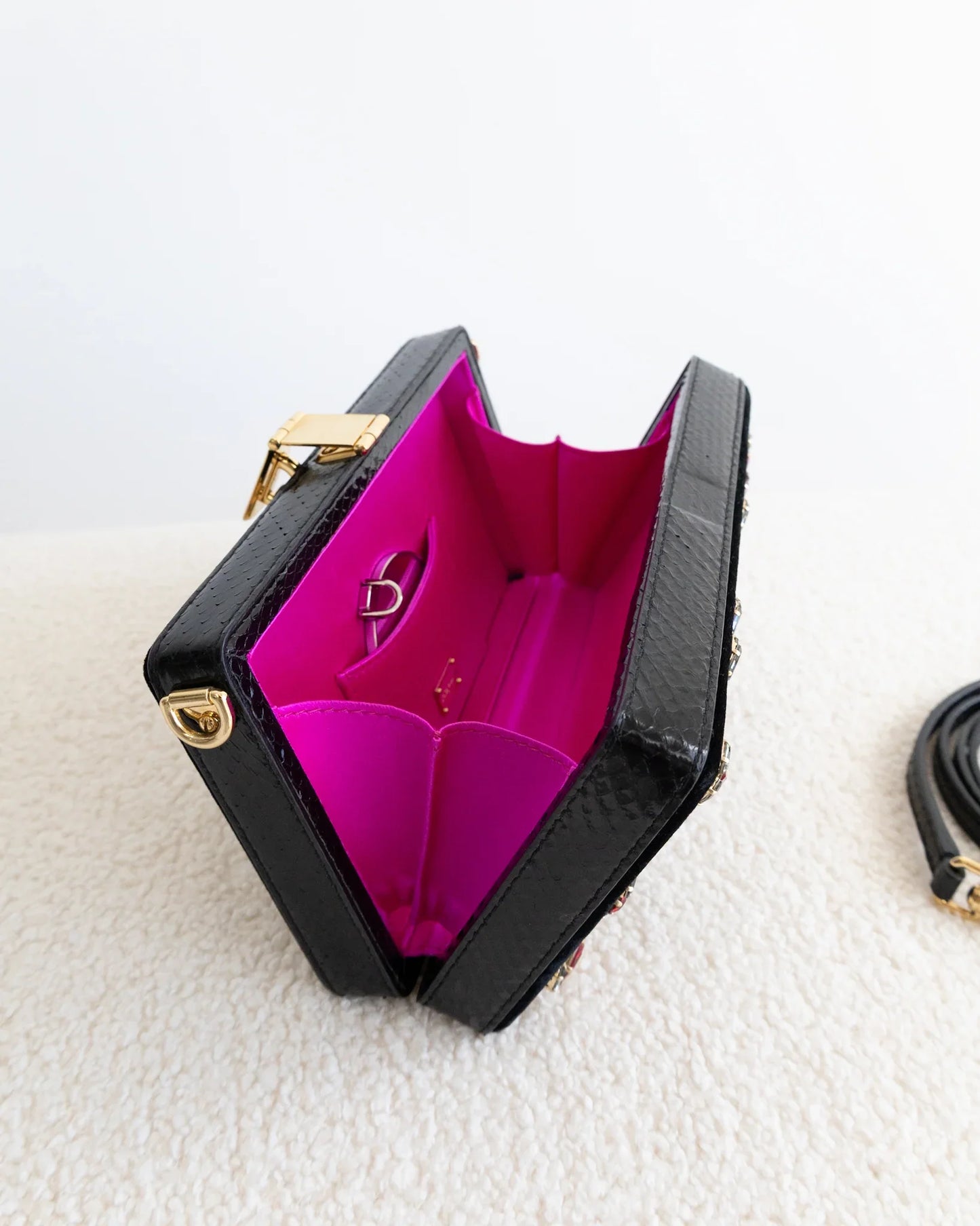 DOLCE GABBANA Trunk Clutch - THE VOG CLOSET