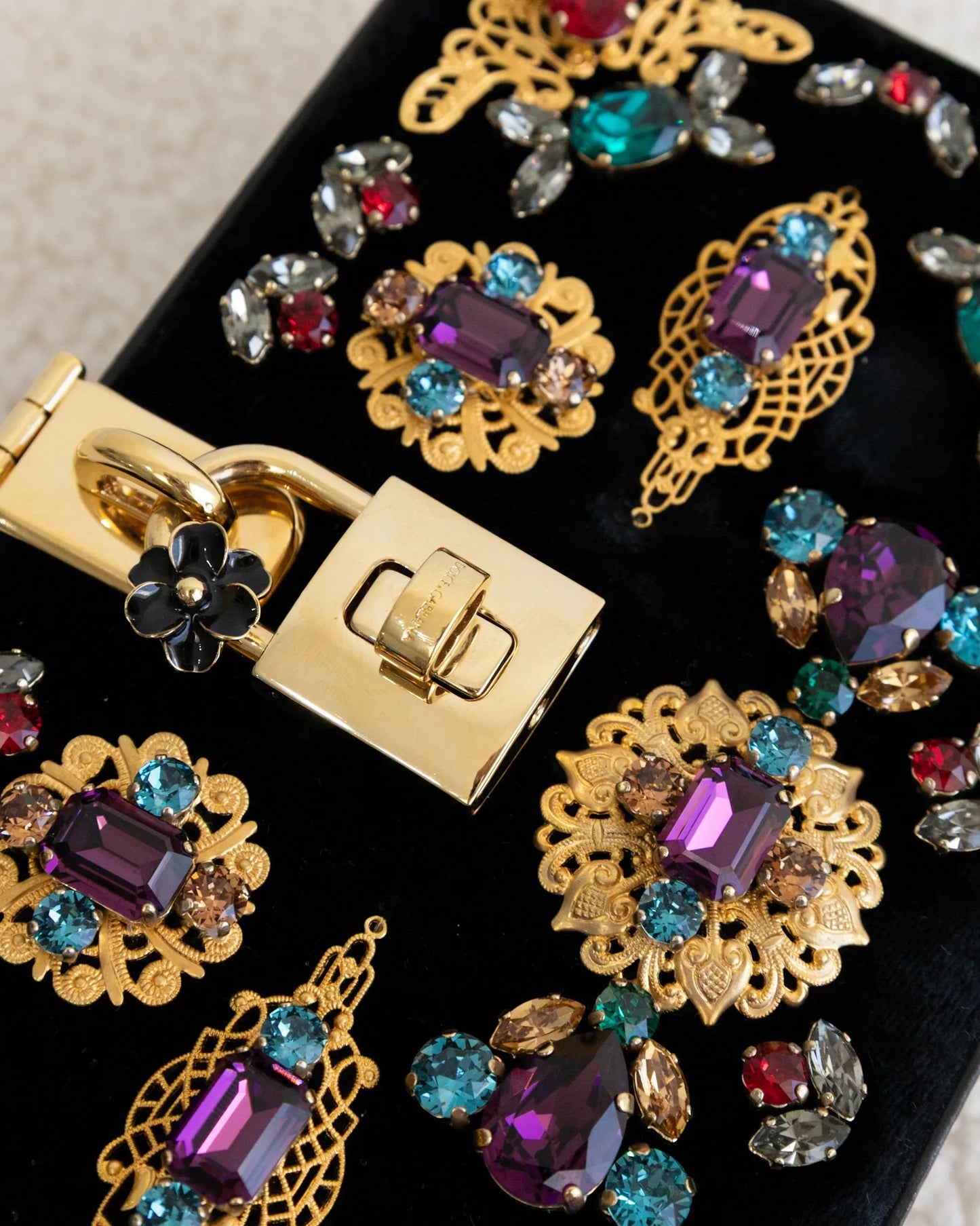 DOLCE GABBANA Trunk Clutch - THE VOG CLOSET