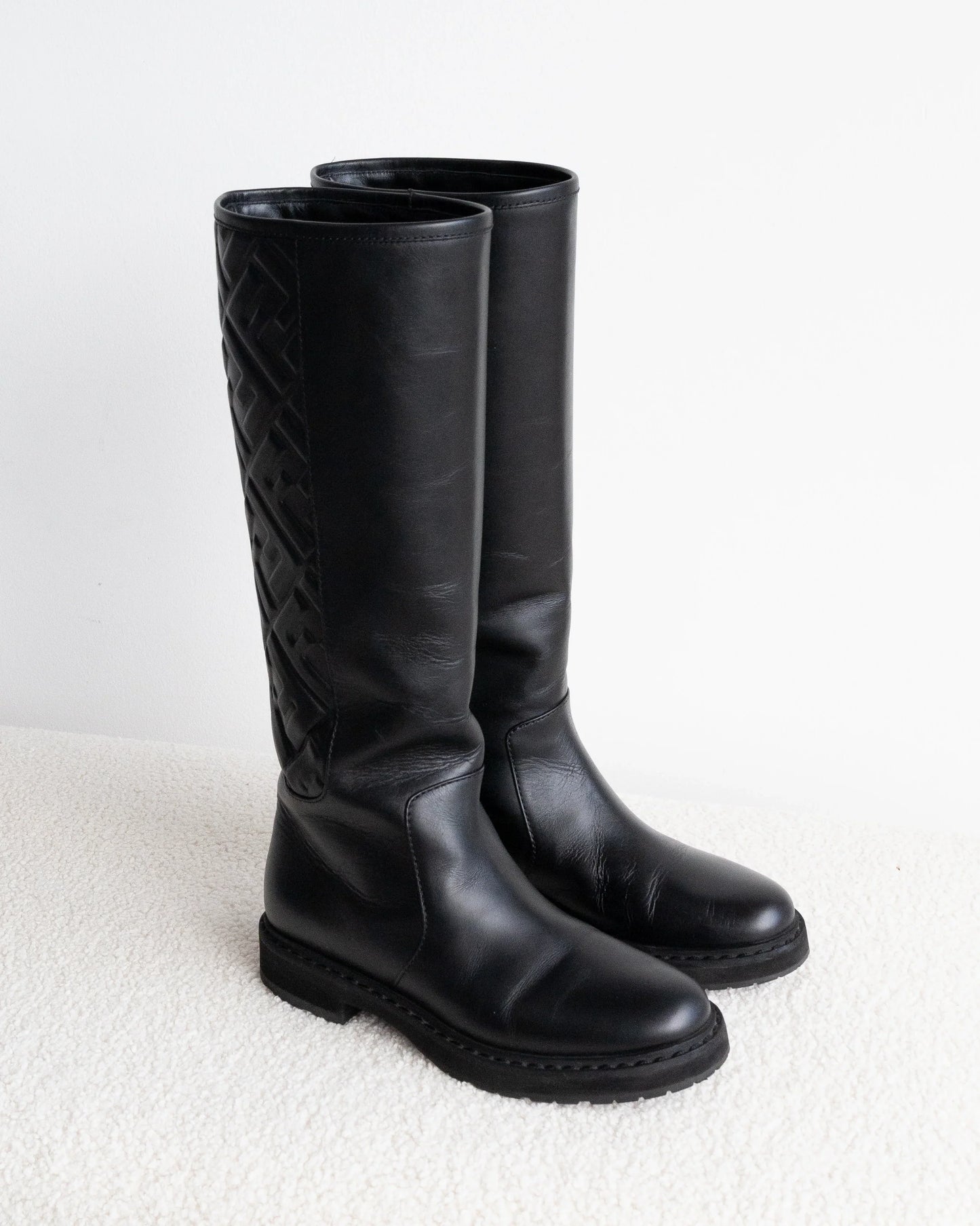 FENDI FF Boots 35 - THE VOG CLOSET