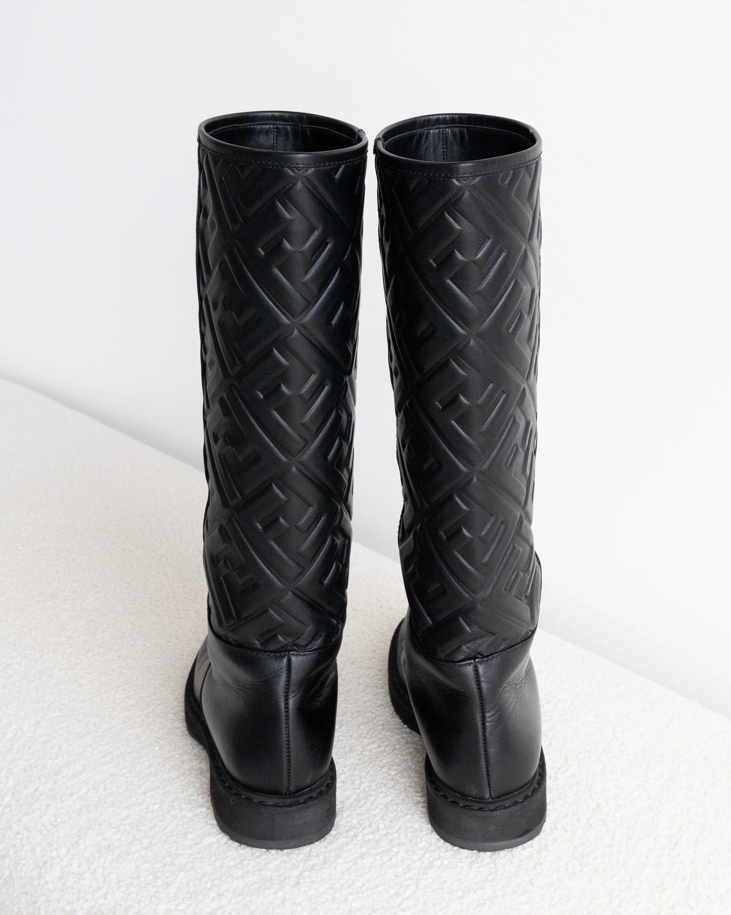 FENDI FF Boots 35 - THE VOG CLOSET