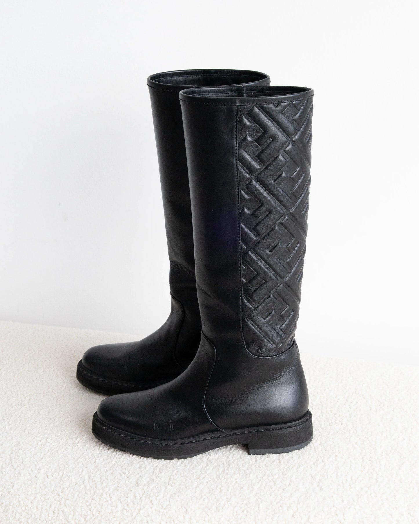 FENDI FF Boots 35 - THE VOG CLOSET