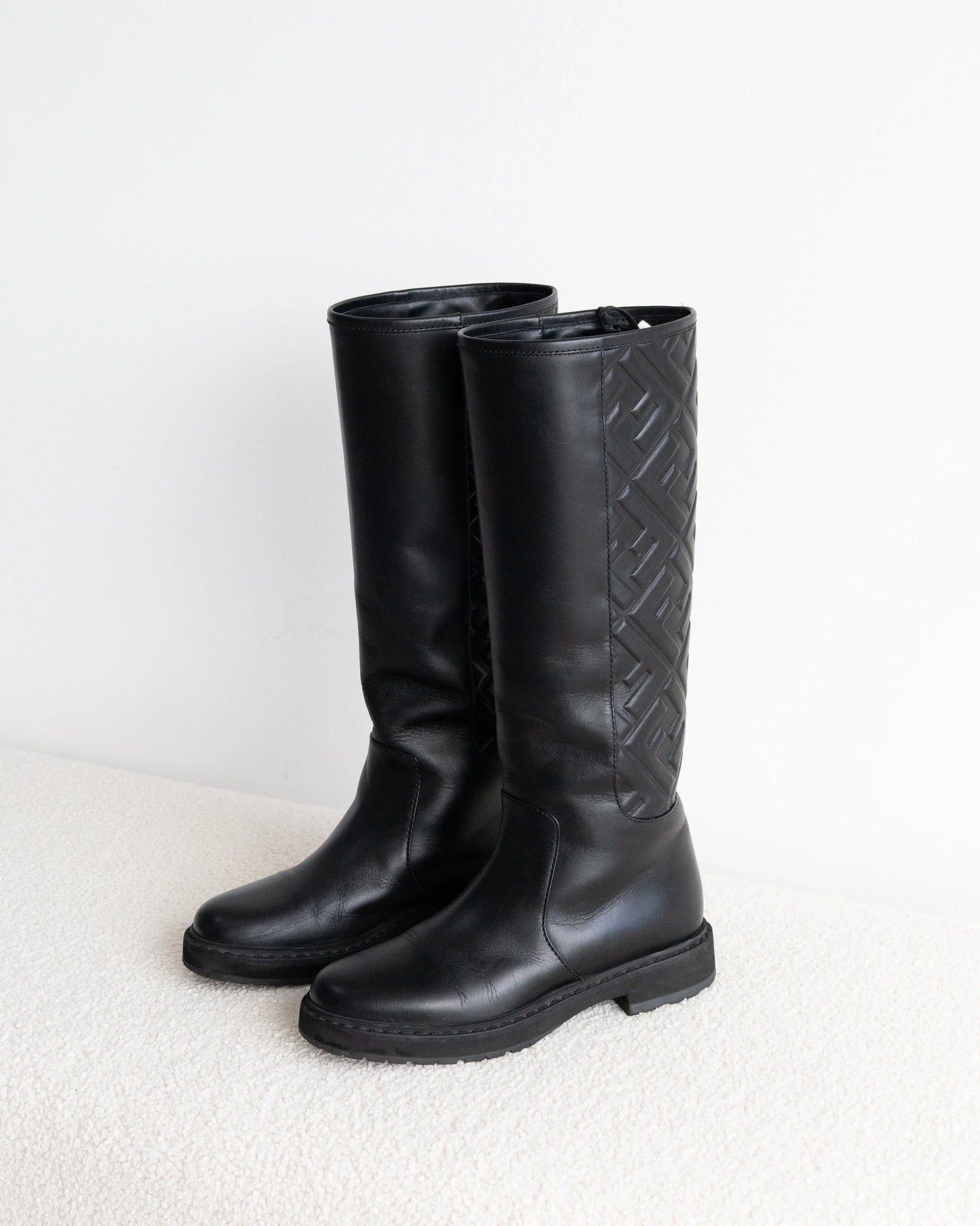 FENDI FF Boots 35 - THE VOG CLOSET
