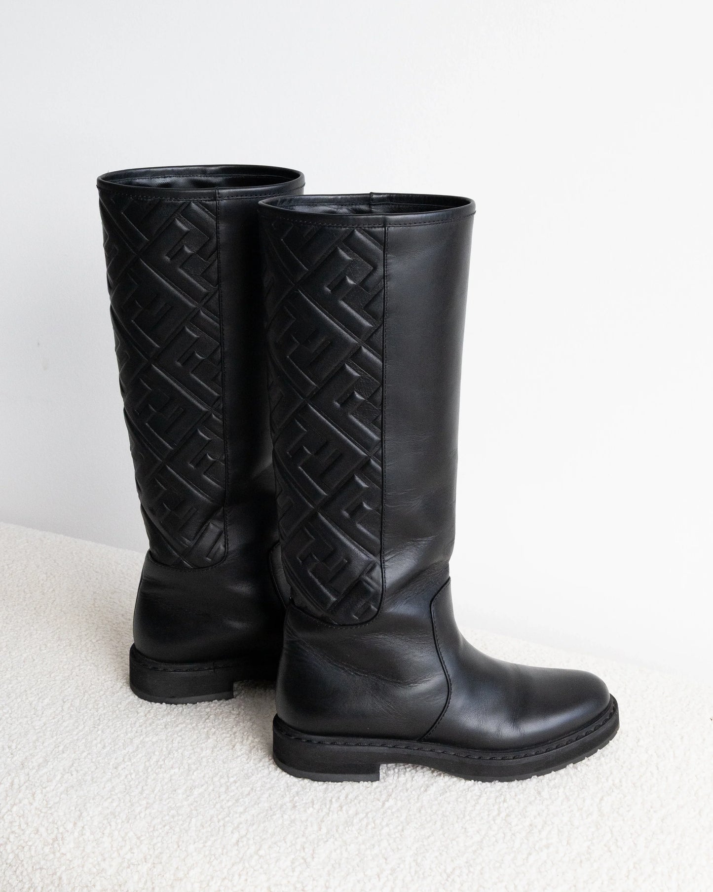 FENDI FF Boots 35 - THE VOG CLOSET