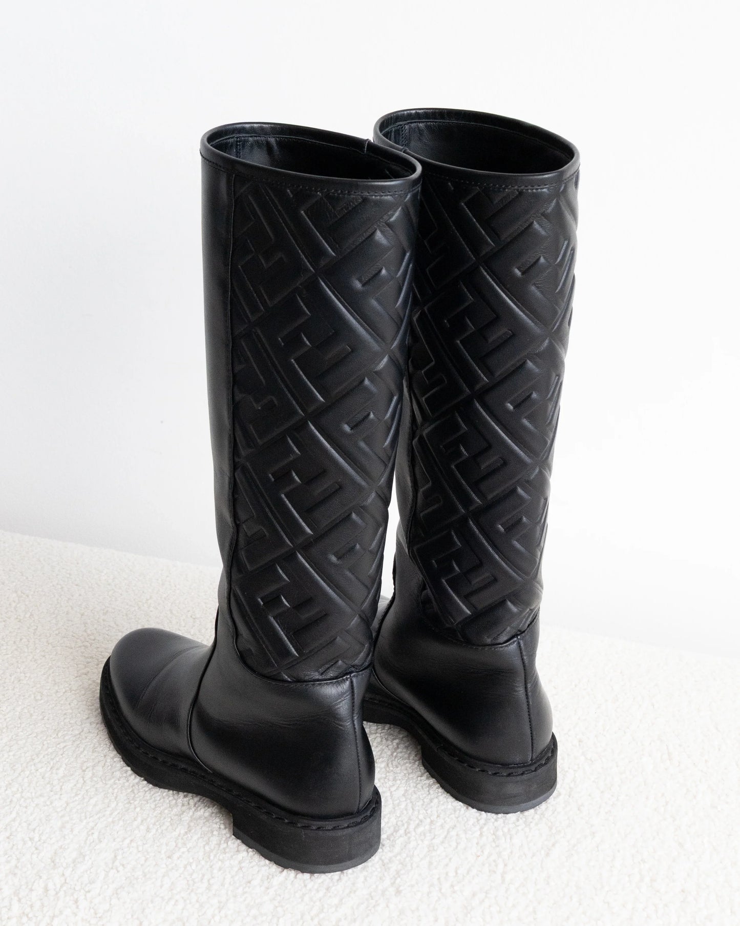 FENDI FF Boots 35 - THE VOG CLOSET