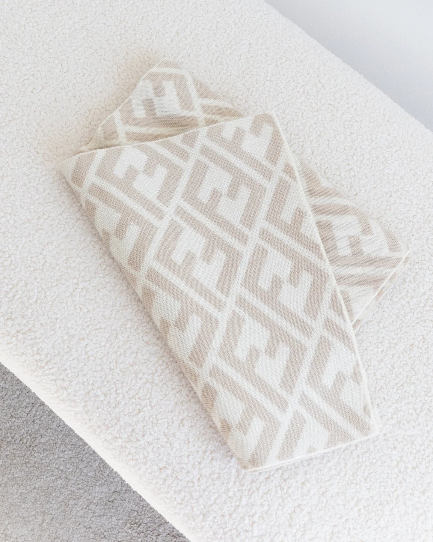 FENDI Monogram Scarf - THE VOG CLOSET