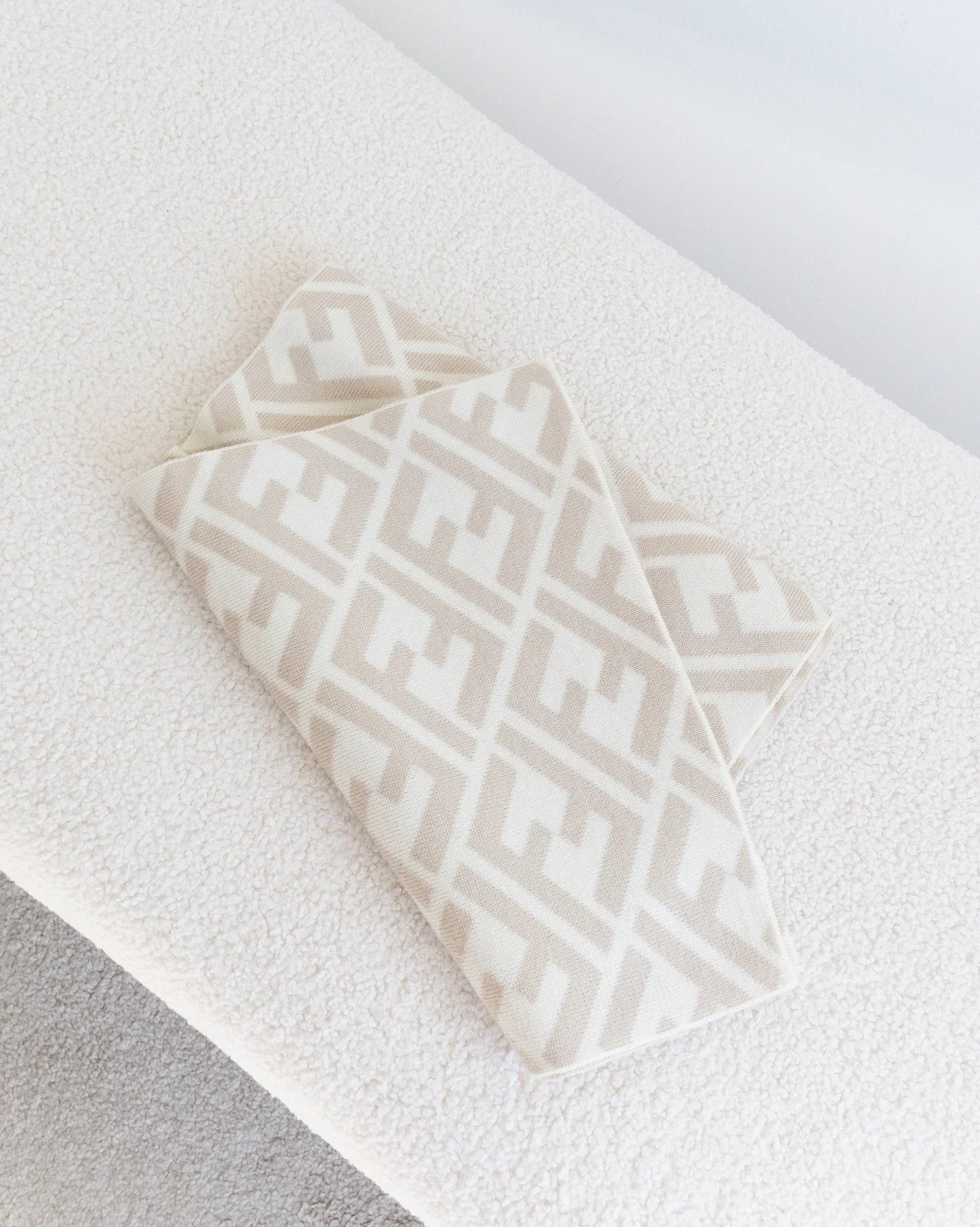 FENDI Monogram Scarf - THE VOG CLOSET