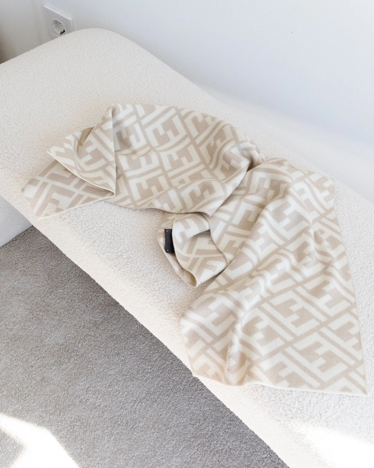FENDI Monogram Scarf - THE VOG CLOSET