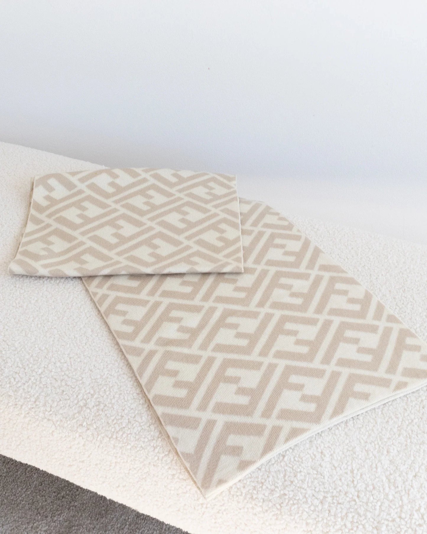 FENDI Monogram Scarf - THE VOG CLOSET