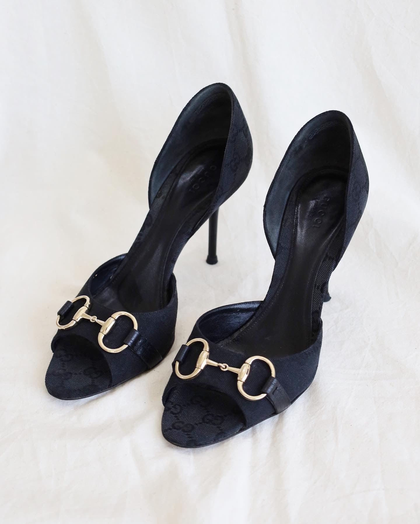GUCCI Peep Toe 39,5 - THE VOG CLOSET