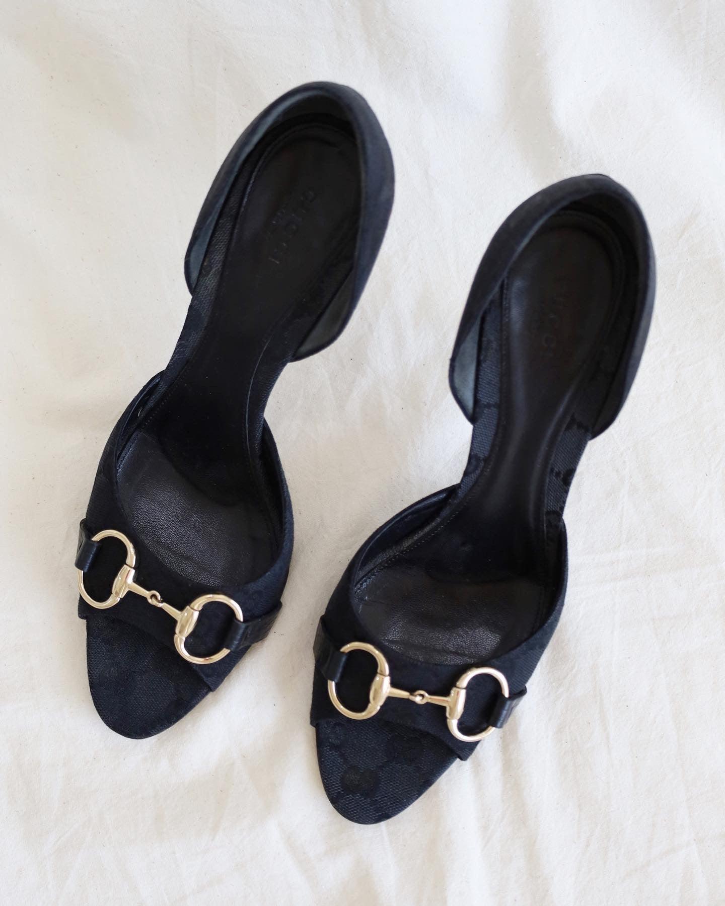 GUCCI Peep Toe 39,5 - THE VOG CLOSET