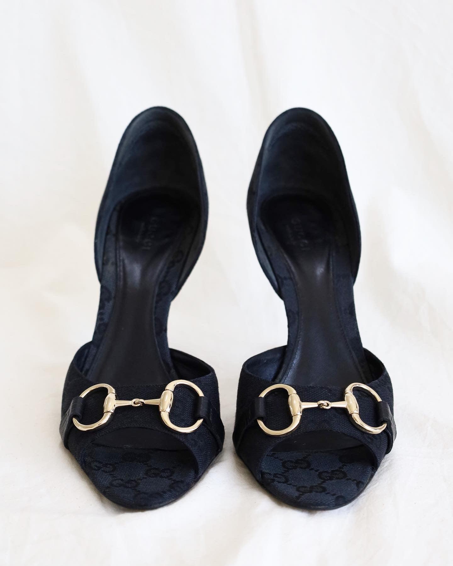 GUCCI Peep Toe 39,5 - THE VOG CLOSET