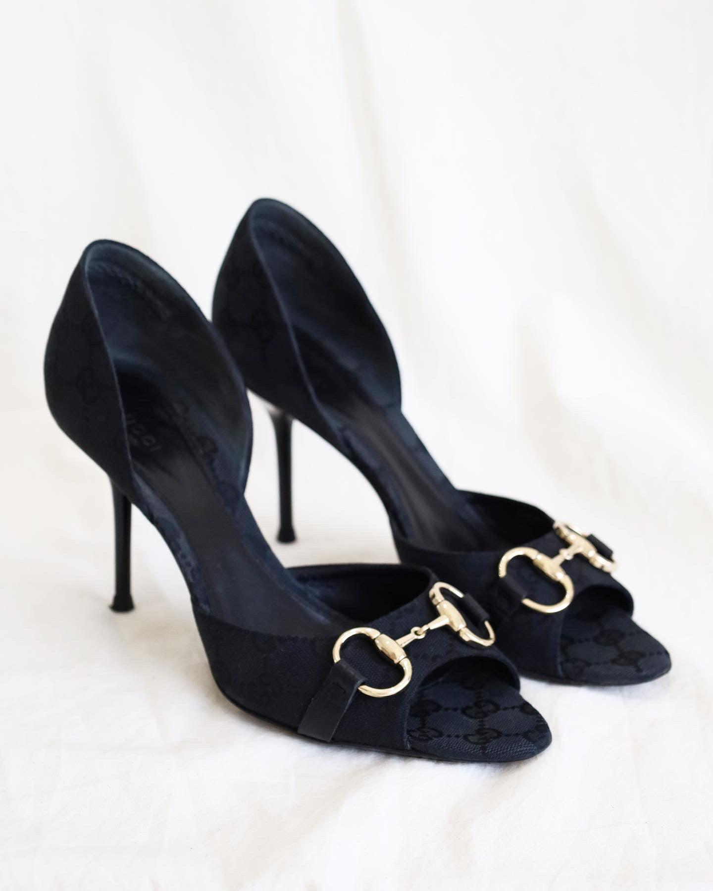 GUCCI Peep Toe 39,5 - THE VOG CLOSET
