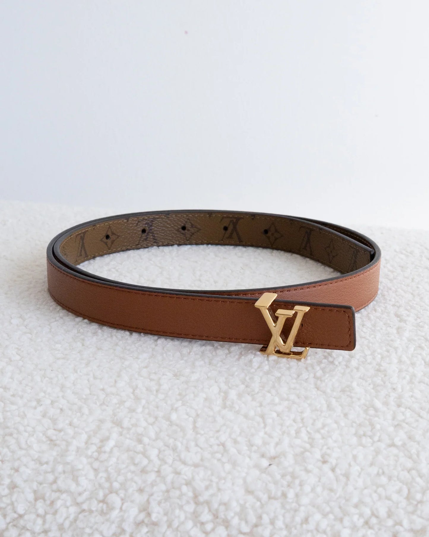 LOUIS VUITTON Initials Belt - THE VOG CLOSET