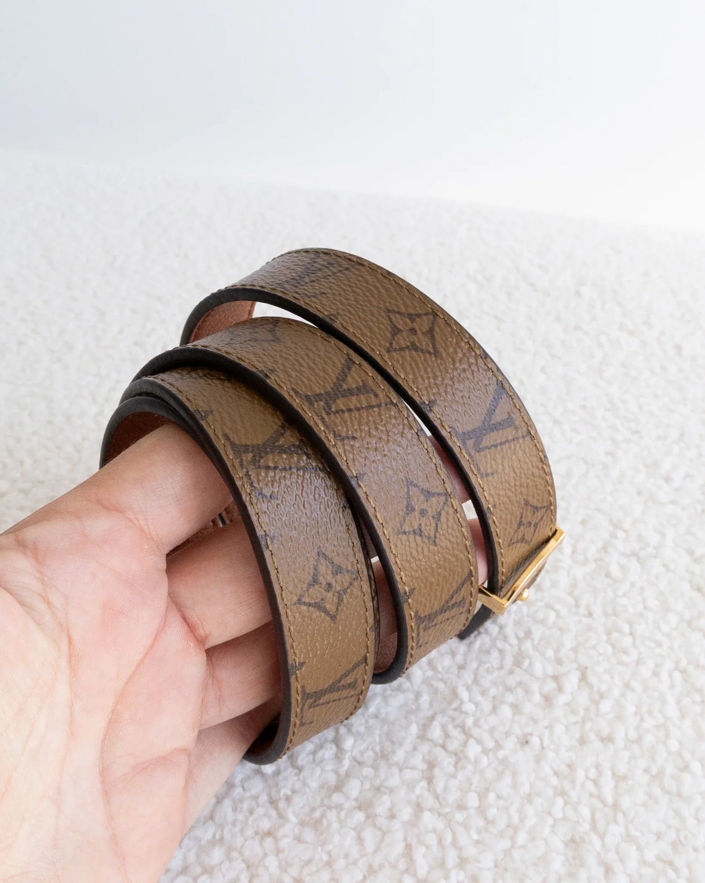 LOUIS VUITTON Initials Belt - THE VOG CLOSET