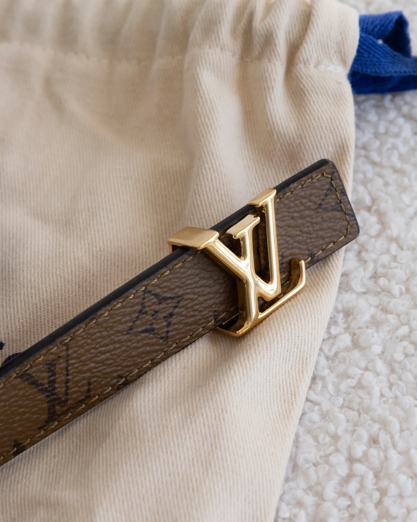 LOUIS VUITTON Initials Belt - THE VOG CLOSET