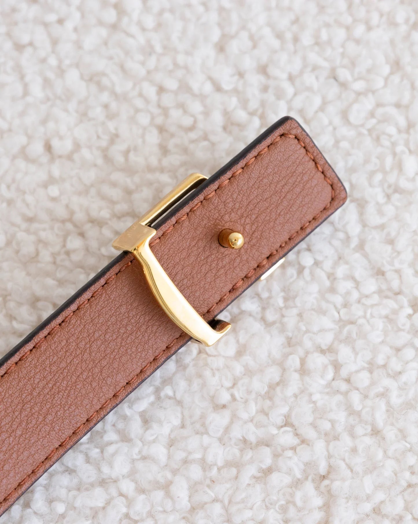 LOUIS VUITTON Initials Belt - THE VOG CLOSET
