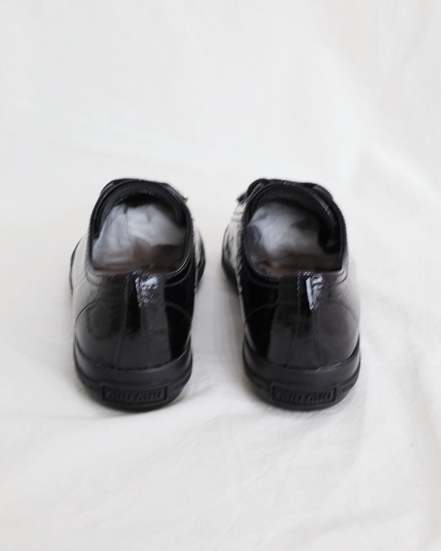 MIU MIU Crystal Sneakers 36,5 - THE VOG CLOSET